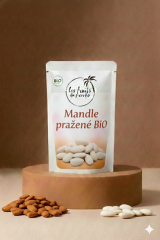Mandle blanšírované pražené BIO 200 g